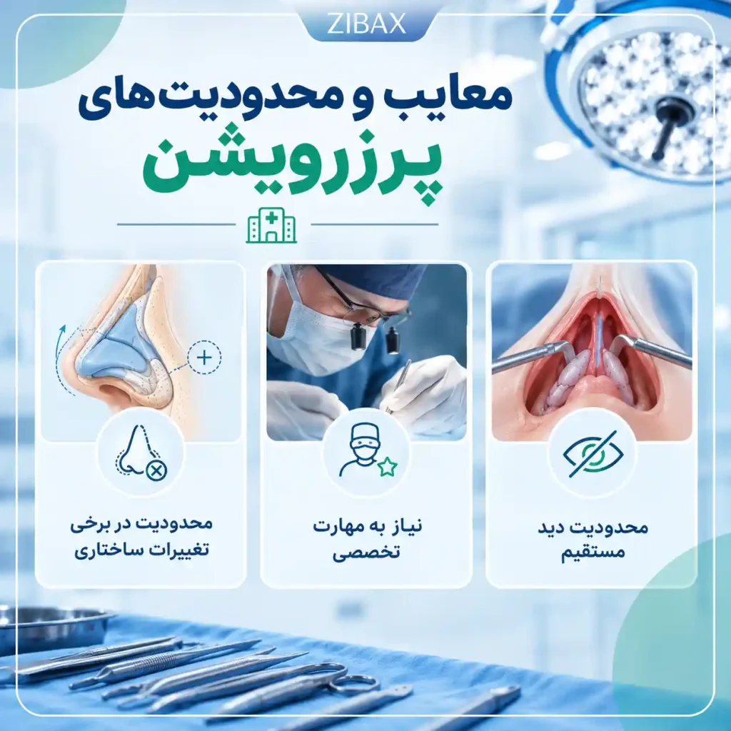 معایب پرزرویشن رینوپلاستی