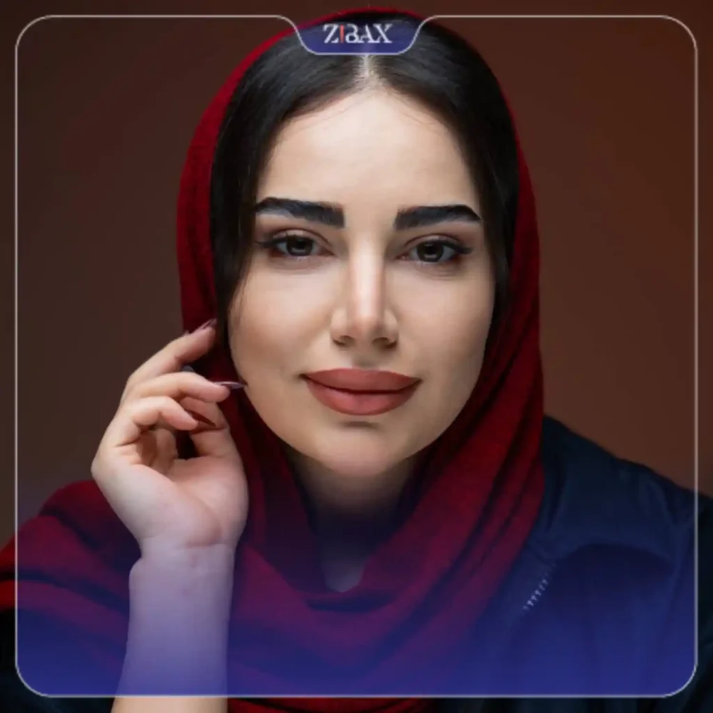 نمونه کار عمل بینی طبیعی زنانه