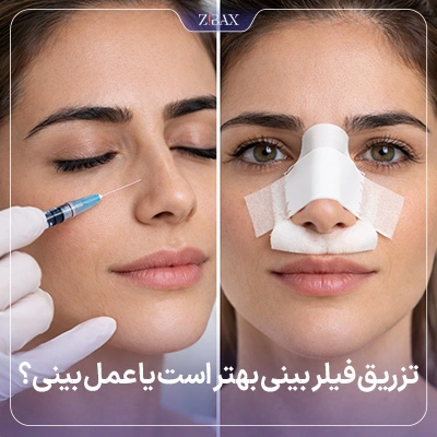 فیلر بینی یا عمل بینی