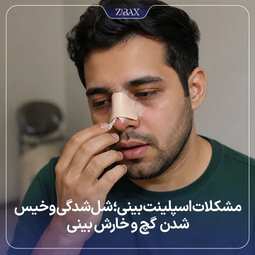 مشکلات و سختی‌های اسپلینت بینی