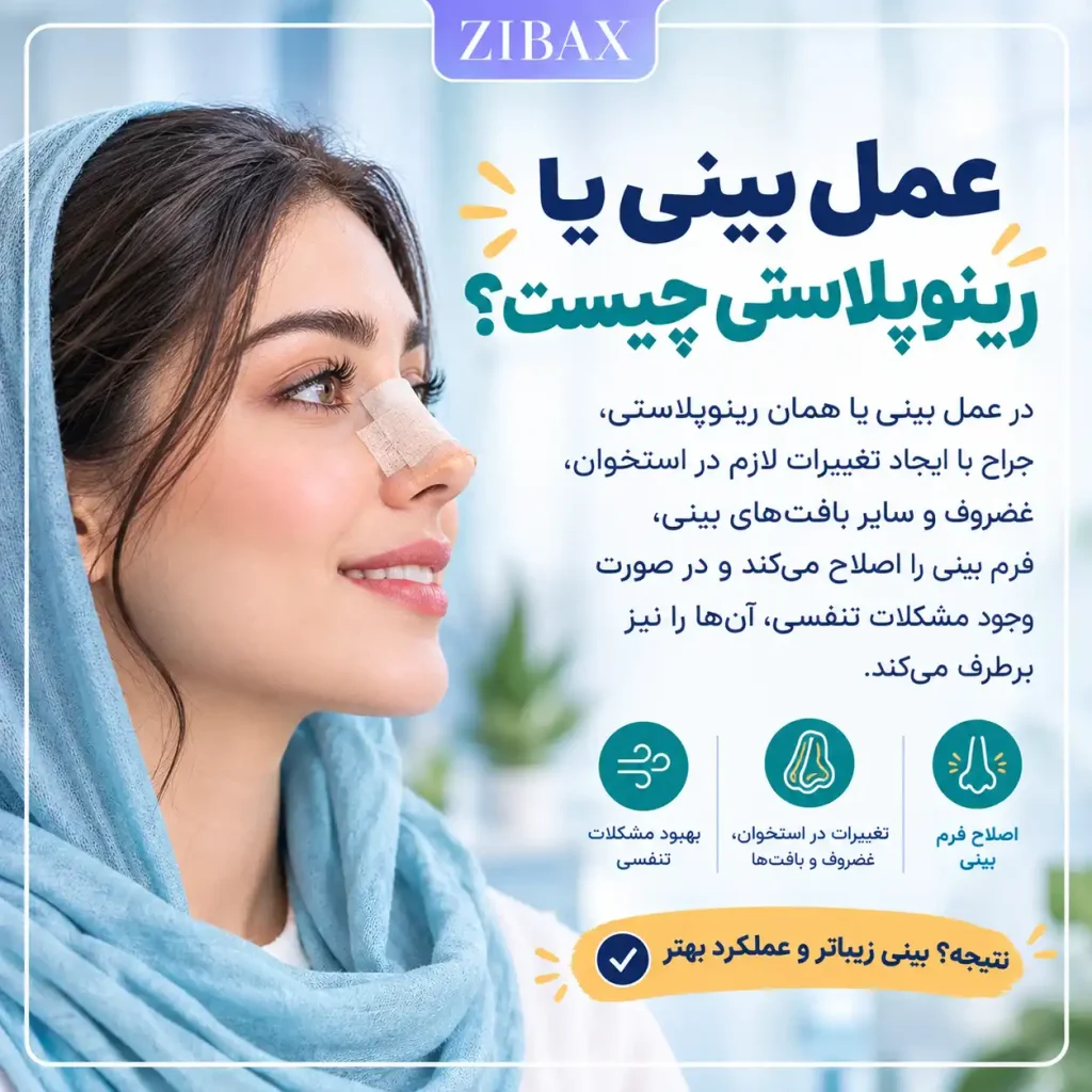 عمل بینی یا رینوپلاستی چیست