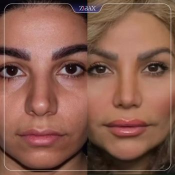 نمونه جراحی بینی با دکتر شاهین باستانی نژاد در تهران